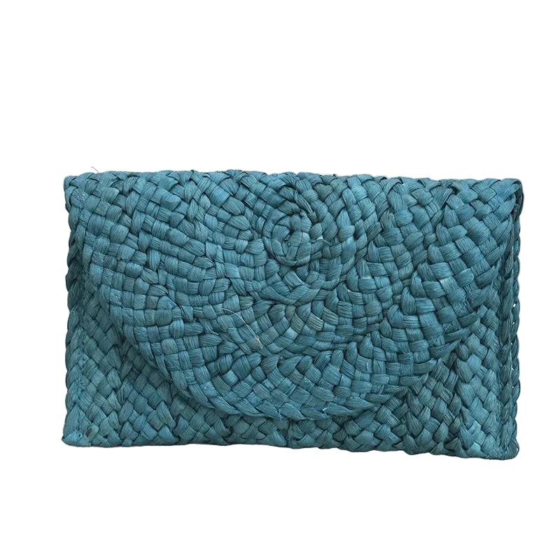 Zara Straw Clutch