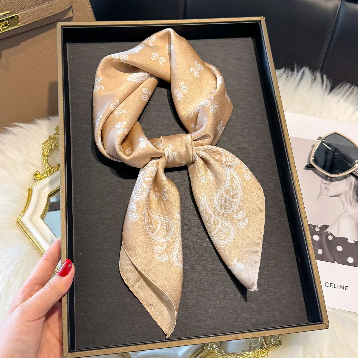 Arden Silk Scarf