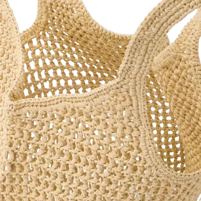Etta Straw Tote