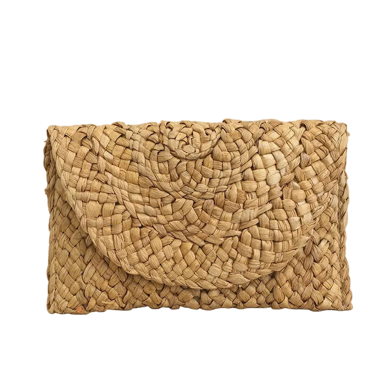 Zara Straw Clutch