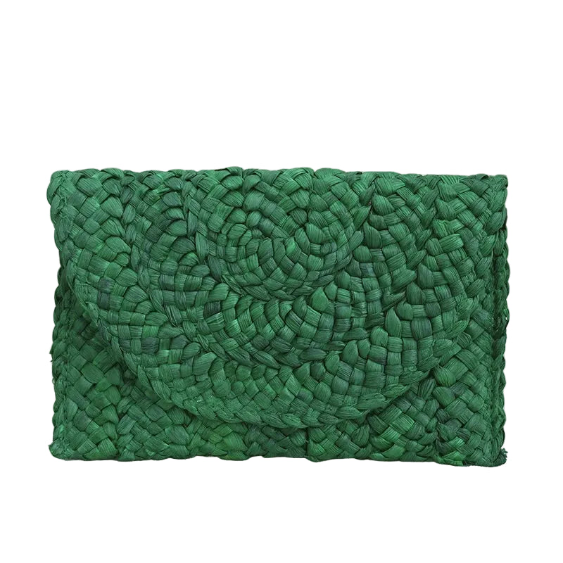 Zara Straw Clutch