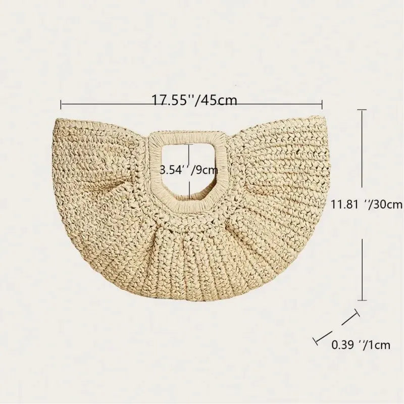 Kaia Straw Bag