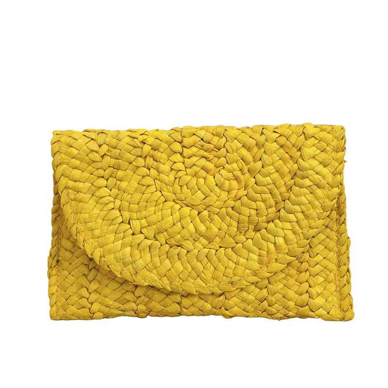 Zara Straw Clutch