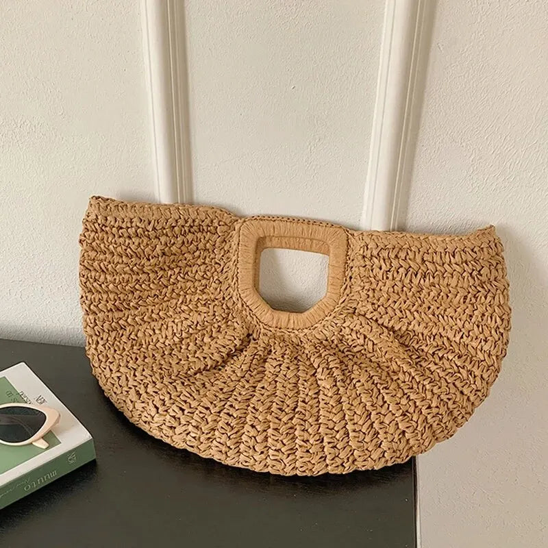Kaia Straw Bag