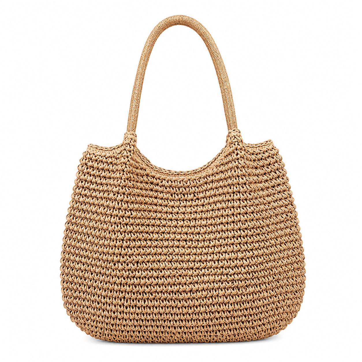 Luna Straw Tote