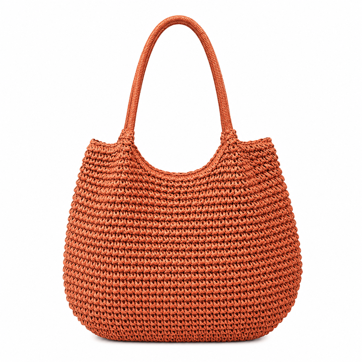 Luna Straw Tote