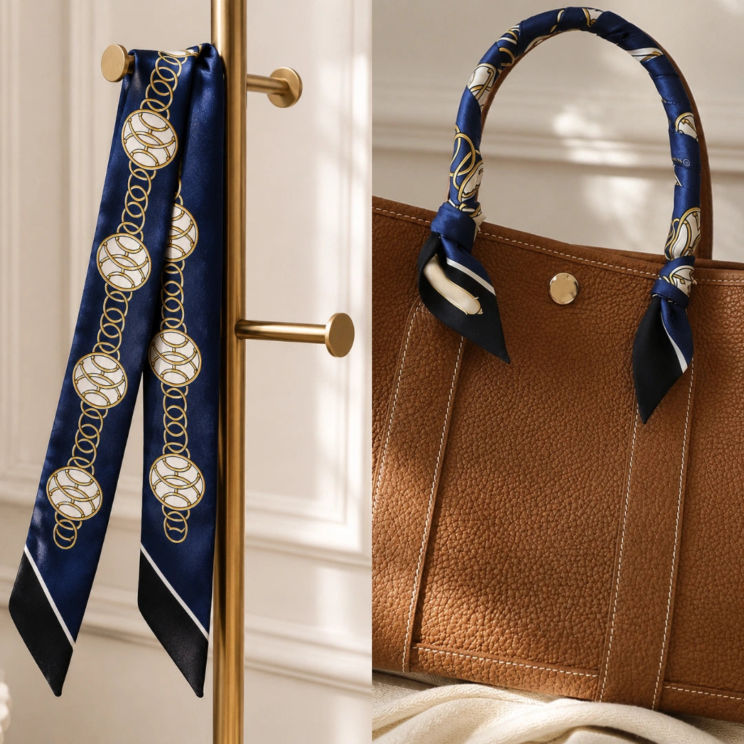 Camellia Ribbon Scarf