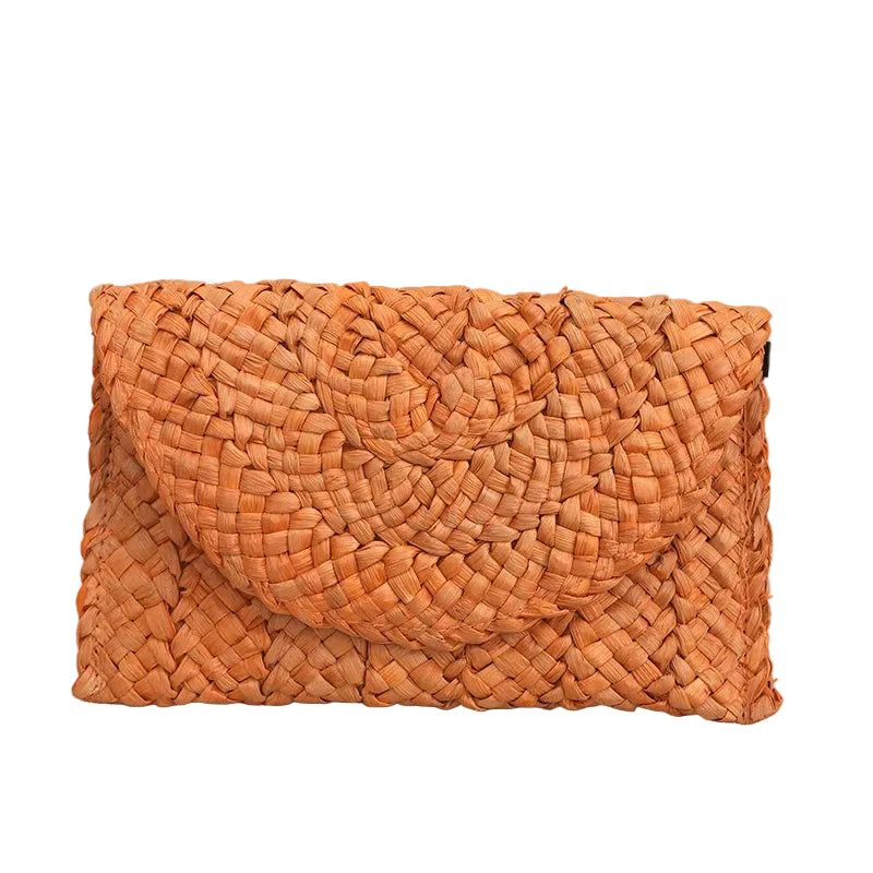 Zara Straw Clutch