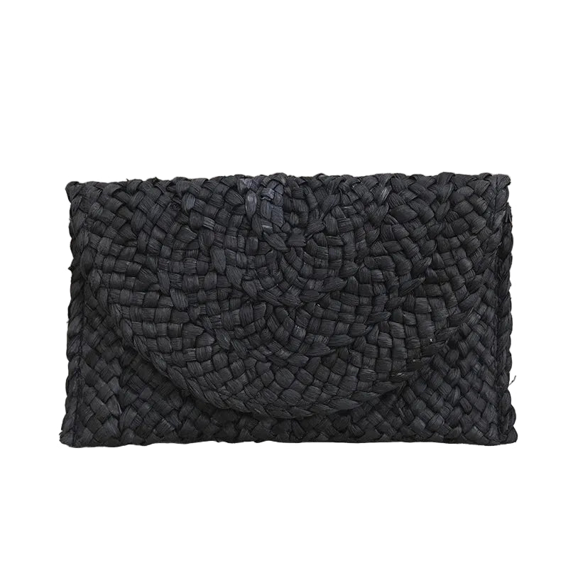Zara Straw Clutch