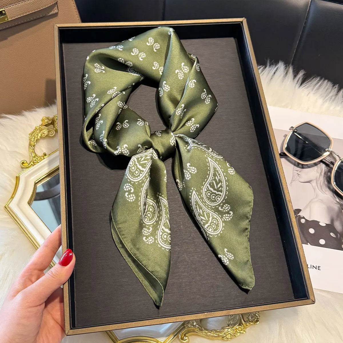 Arden Silk Scarf