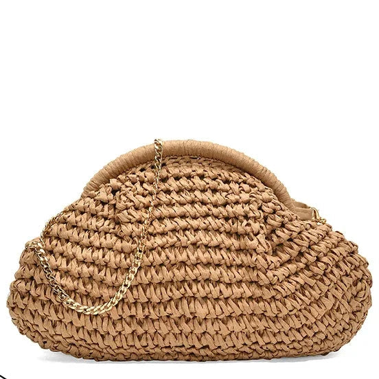 Elva Straw Bag