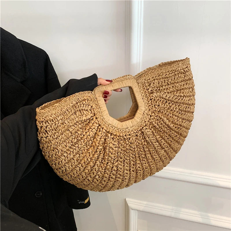 Kaia Straw Bag