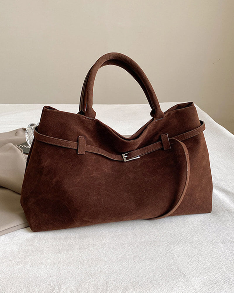 Maren Suede Tote