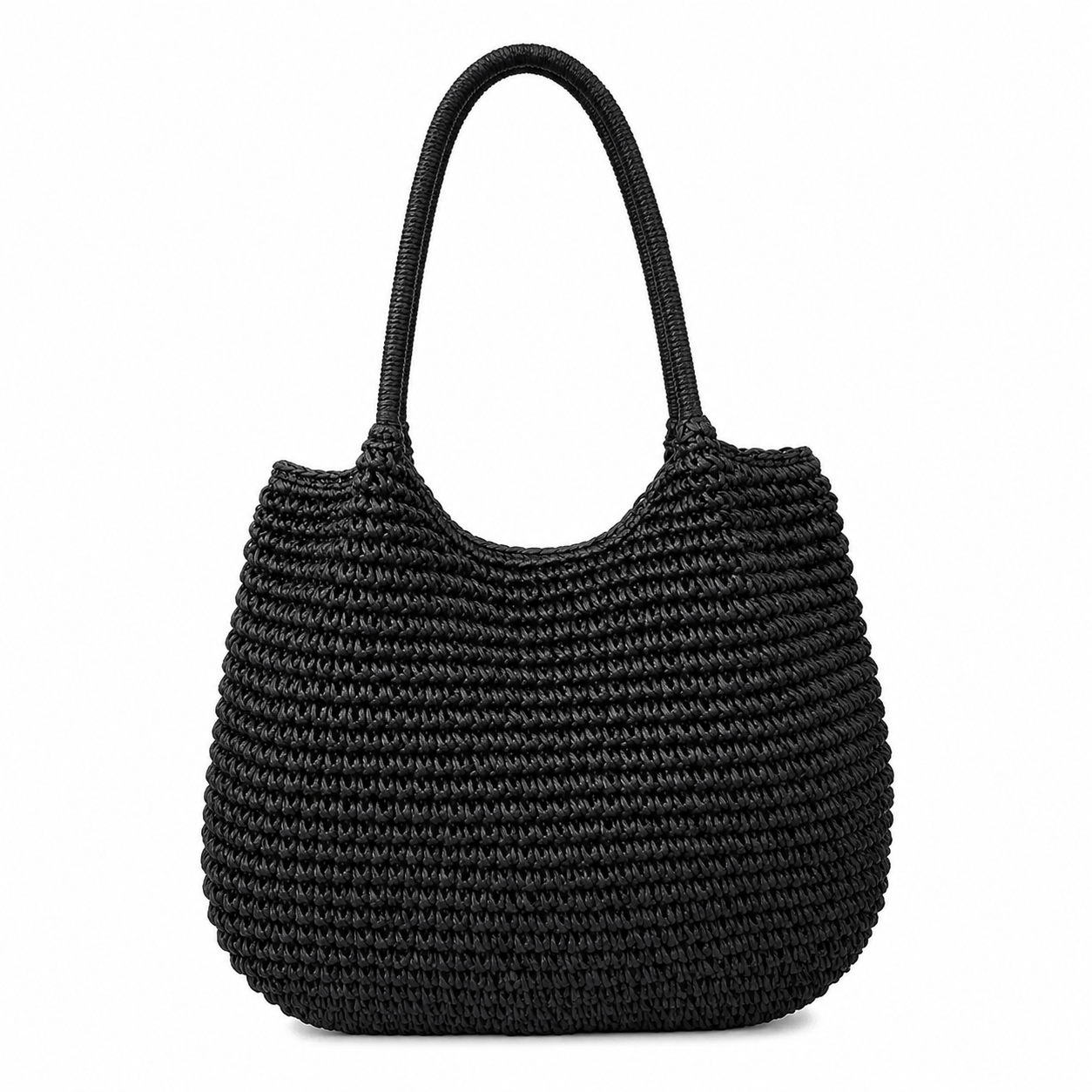 Luna Straw Tote